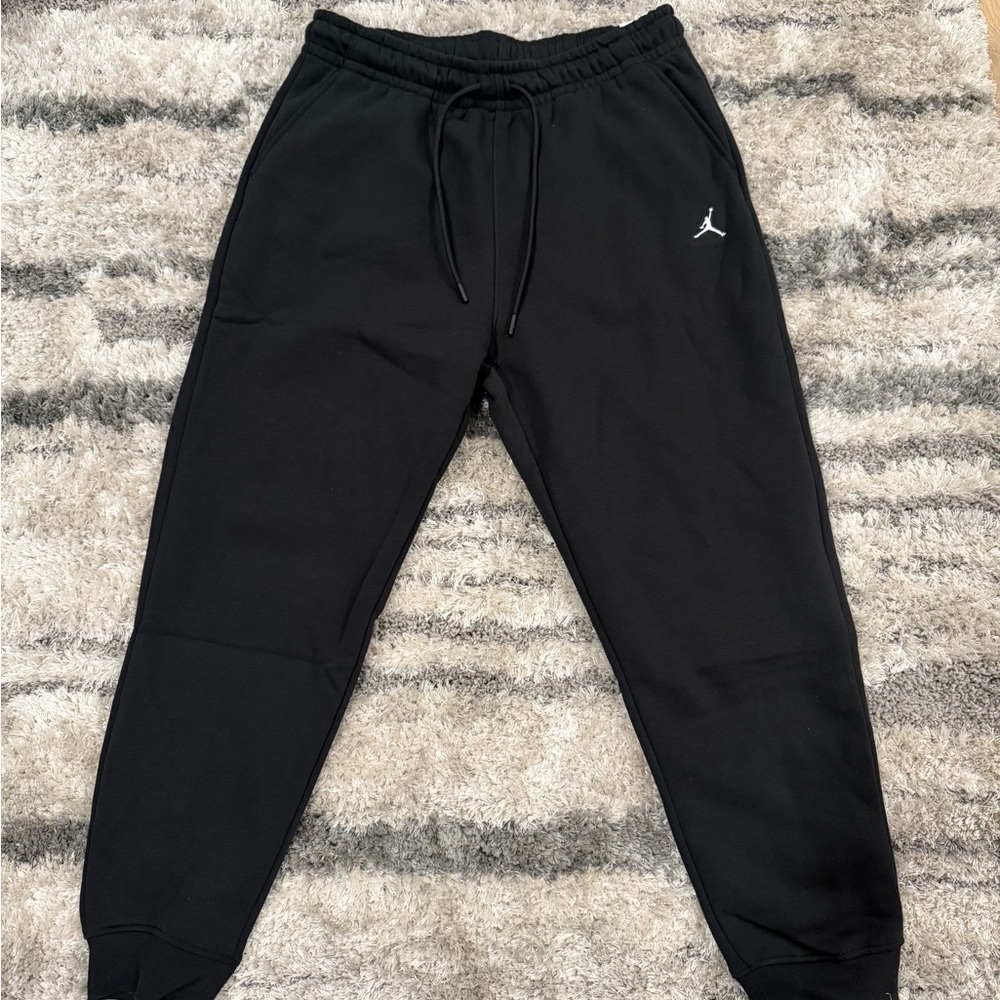 Nike Air Jordan Black Sweatpants Large New With Tag.